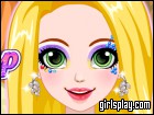 play Rapunzel Glittery Makeup