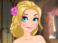 play Rapunzel Wedding Braids School