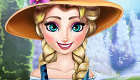 play Elsa Ice Flower