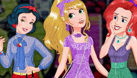 play Modern Disney Princess Dress Up