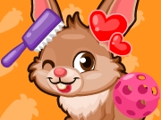 play Cute Bunny Care Kissing