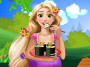 play Pregnant Rapunzel Sushi Cravings