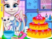 play Angela Cooking Cake