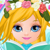 play Baby Barbie Flower Braids