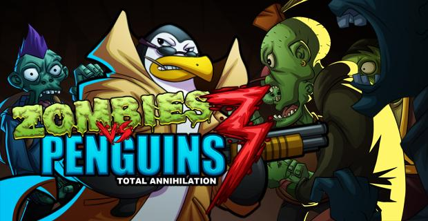 play Zombies Vs Penguins 3