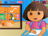 play Dora Fun Slacking