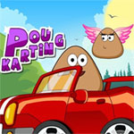 play Pou Karting