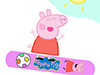 play Peppa Pig Snowboard