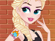 play Elsa Tattoo Designer