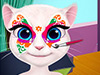play Talking Angela Face Painting