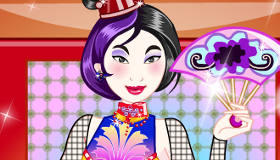 play Mulan Emo Dress Up