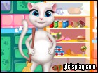 play Pregnant Angela Fridge Cleaning