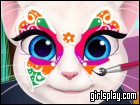 play Talking Angela Face Painting