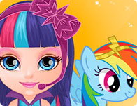 play Baby Barbie Little Pony