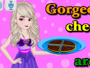 play Elsa Cooking Chunky Cheesecake Brownies