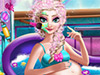 play Pregnant Elsa Spa