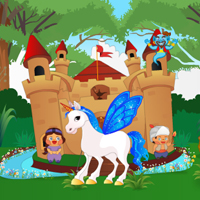 play Unicorn Castle Escape