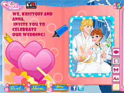 play Princess Anna Wedding Invitation