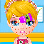 play Baby Barbie Allergy Attack