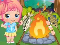 play Baby Alice Goes Camping Kissing