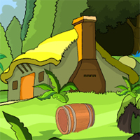 play Escape Through Yellow Hut