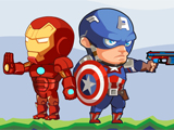 play Avengers Hero Vs Alien Robot