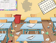 play Smart Classroom Clean Up