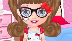 play Baby Barbie Hello Kitty