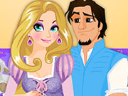 play Rapunzel Baby Shower Kissing