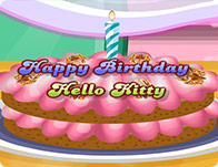 play Hello Kitty Birthday Cake