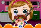 play Baby Melisa Throat Doctor