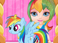 play Baby Barbie Little Pony