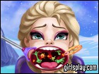 play Elsa Throat Doctor