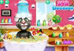 play Talking Tom Shower Bath