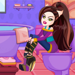 Clawdeen Wolf Toilet Decor