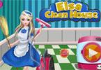 play Elsa Clean House
