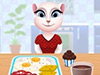 play Talking Angela Cooking Breakfast