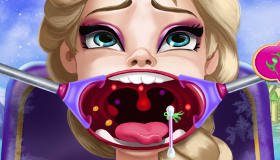 play Elsa Throat Doctor