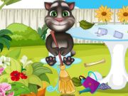 play Baby Tom Garden Cleaning