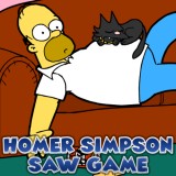 play Homer Simpson Saw Game