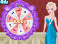 play Elsas Lucky Wheel Shopping