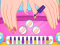 play Frozen Prom Nails Designer