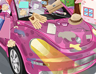 play Clean My New Pink Car 3