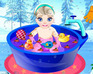 play Baby Elsa Bath Time