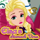 play Elsa'S Stomach Virus