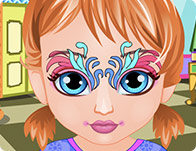 play Pretty Baby Anna Face Art