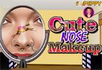 play Cute Nose Makeup