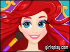 play Ariel`S Dazzling Makeup