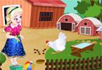 play Frozen Anna Poultry Care