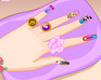 play Anna Princess Nail Design